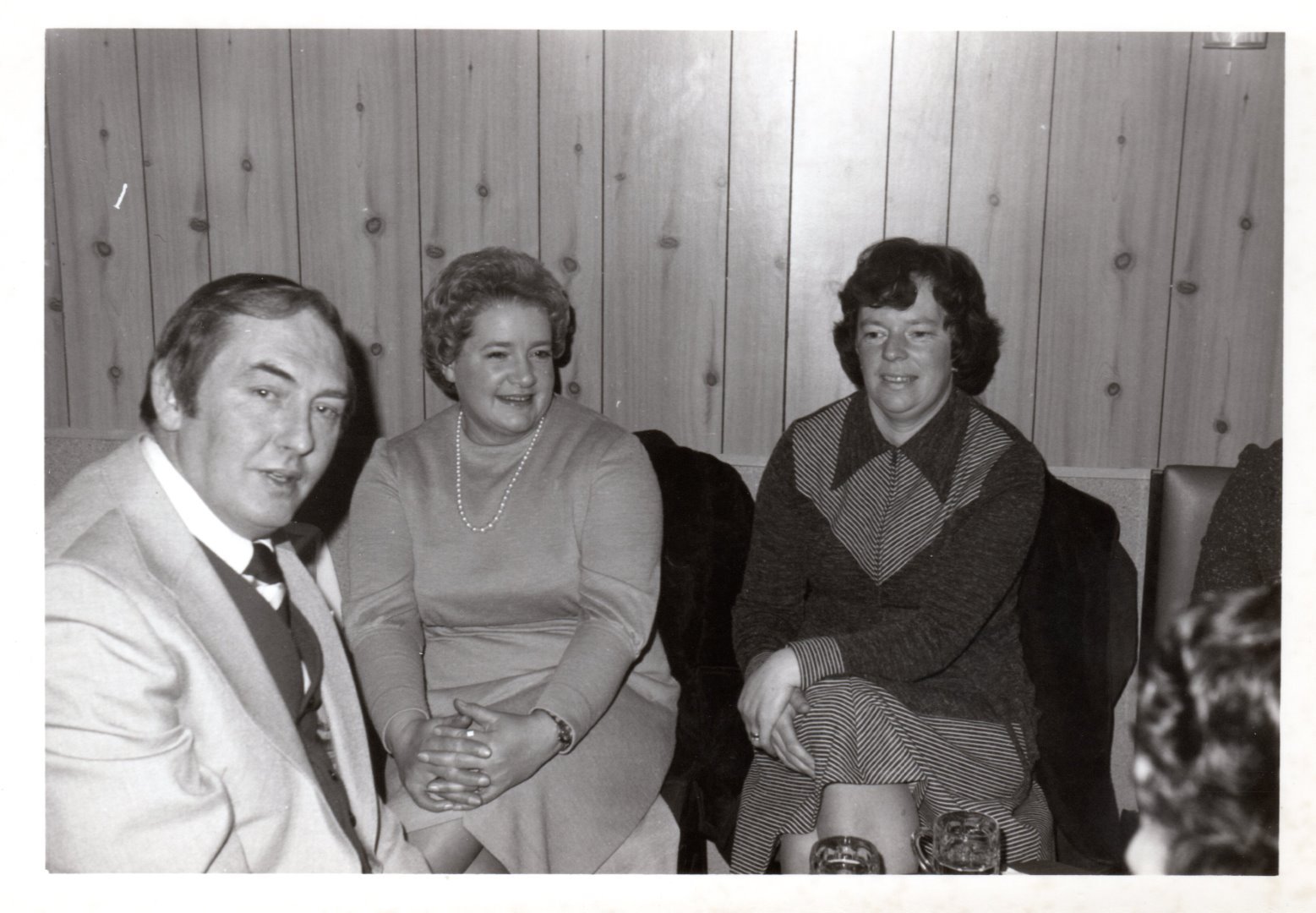 From L to R:- Alan Clare, Shirley Clare and Irene Barnes.