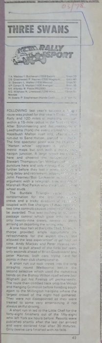 Selby and District Motor Club