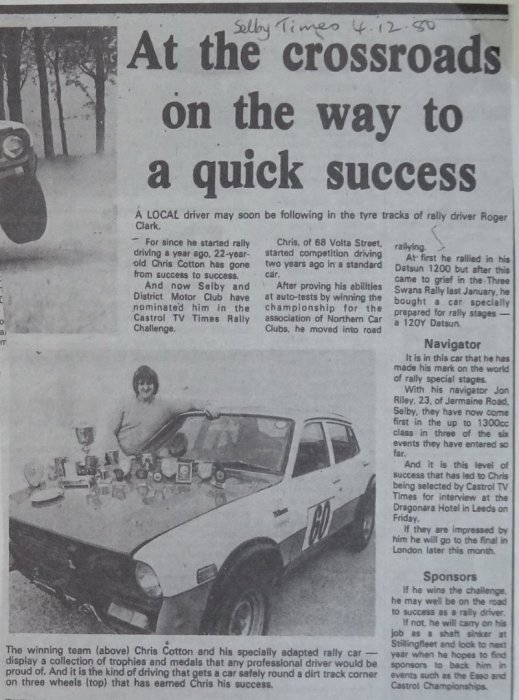 Selby and District Motor Club