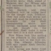 Selby and District Motor Club