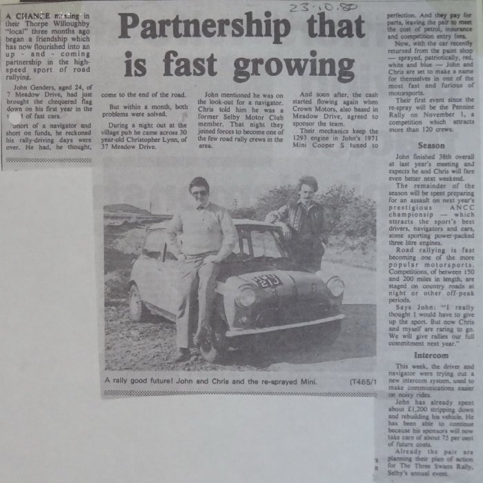 Selby and District Motor Club