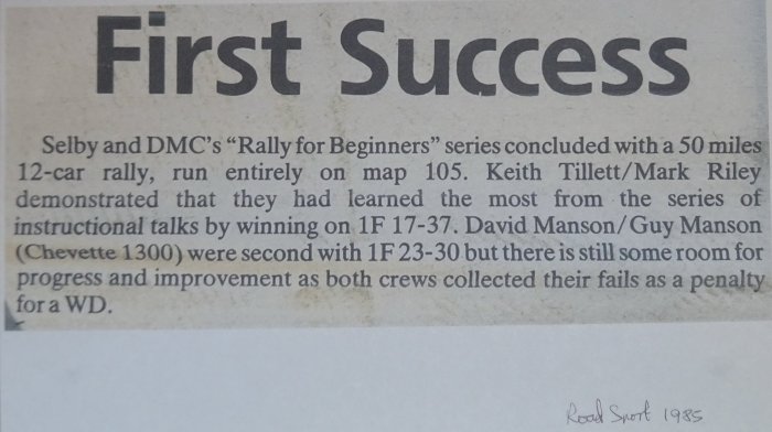 Selby and District Motor Club