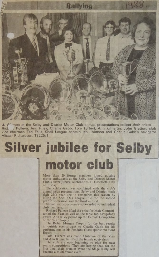 Selby and District Motor Club