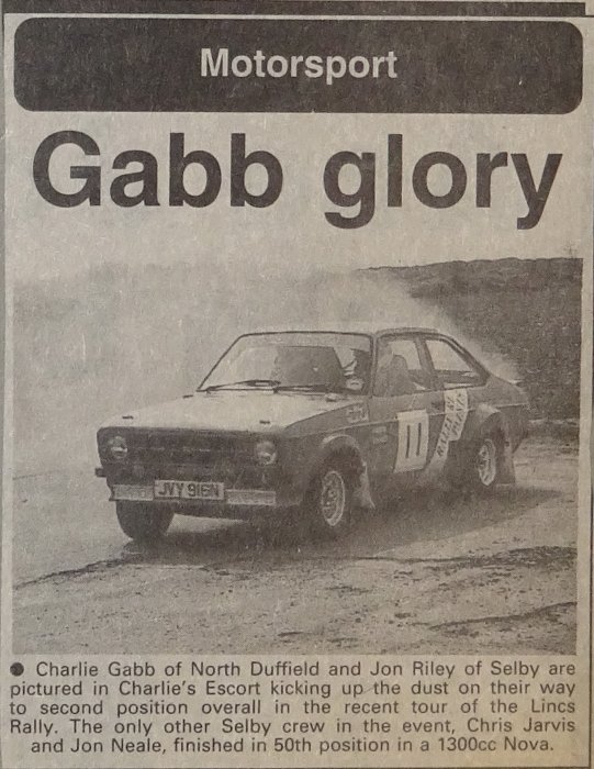 Selby and District Motor Club